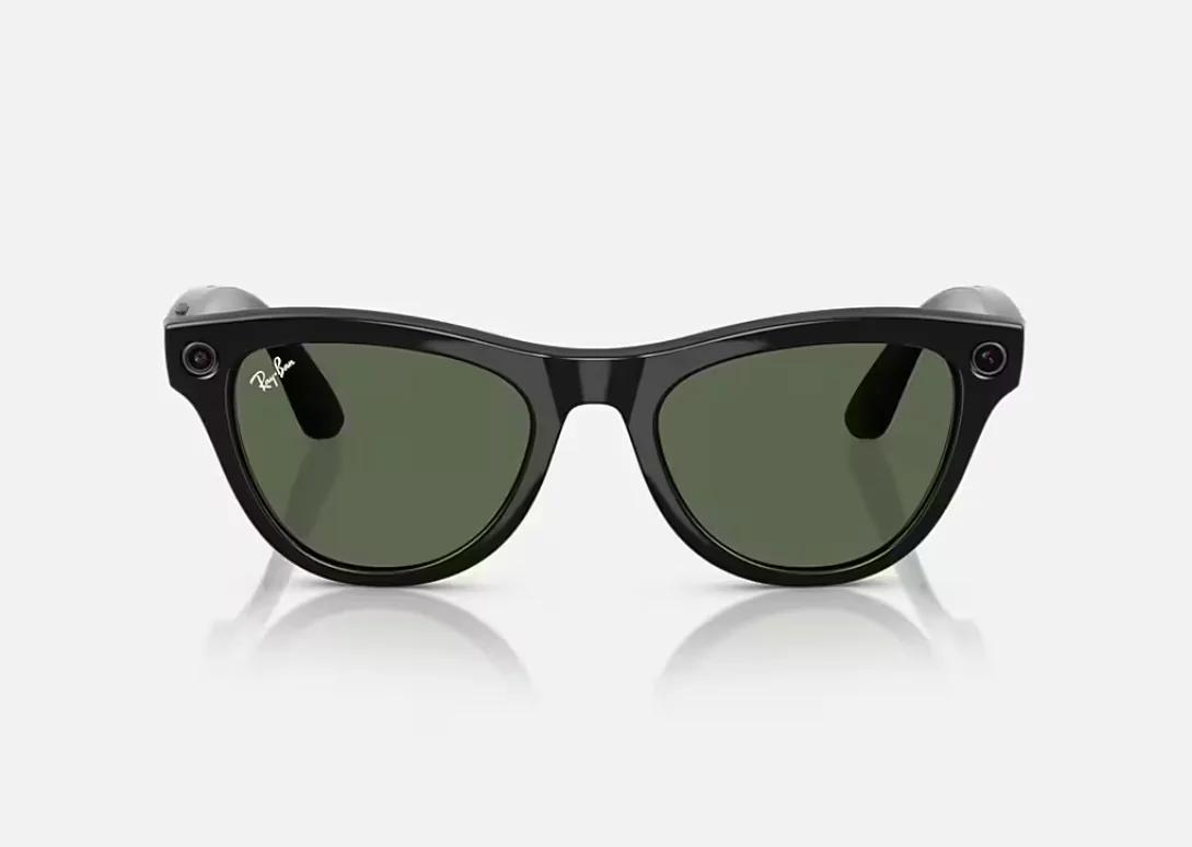 Ray-Ban Meta Skyler AI Glasses Black/Green G15