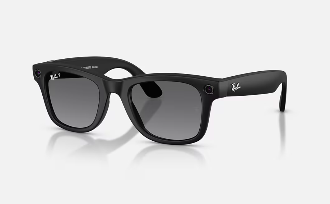 ORW4012 META WAYFARER High Bridge Fit - Matte Black - Polar Gradient Graphite Gen 2 | Altamag.ro