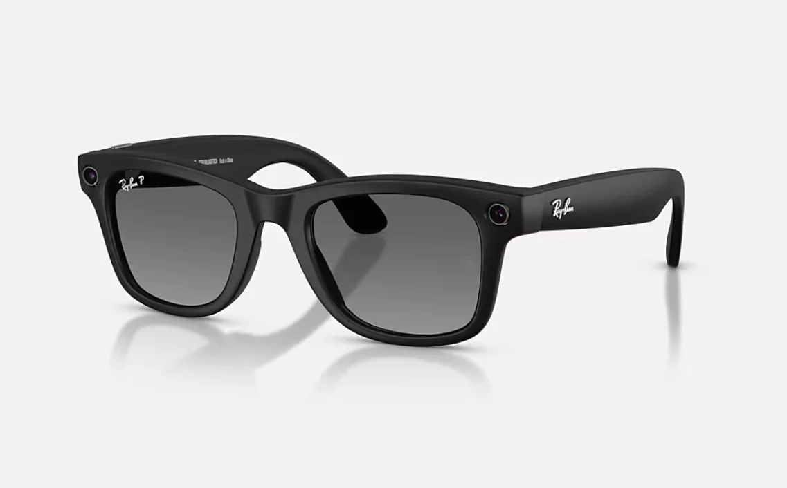 ORW4012 META WAYFARER High Bridge Fit - Matte Black - Polar Gradient Graphite Gen 2