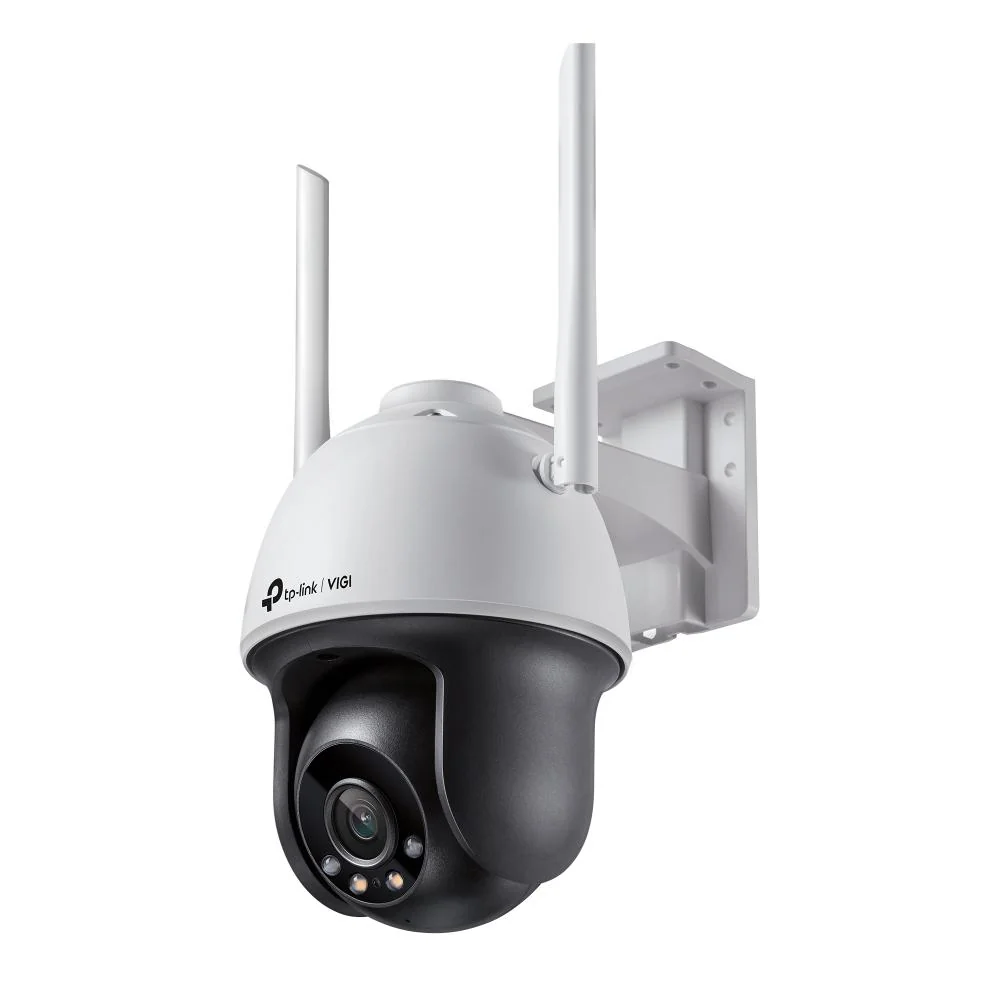 TP-LINK VIGI 4MP Outdoor PAN/TILT WI-FI Camera,VIGI C540-W(4mm),Senzor: 1/3", Lentila: 4mm, F1.6, Weatherproof: IP66, IR: 30m, Shutter speed: 1/3 to 1/10000 s, Unghi vizualizare: Orizontal: 79°, Vertical: 43°, Diagonal: 93°, Zoom digital, Rezolutie max:
