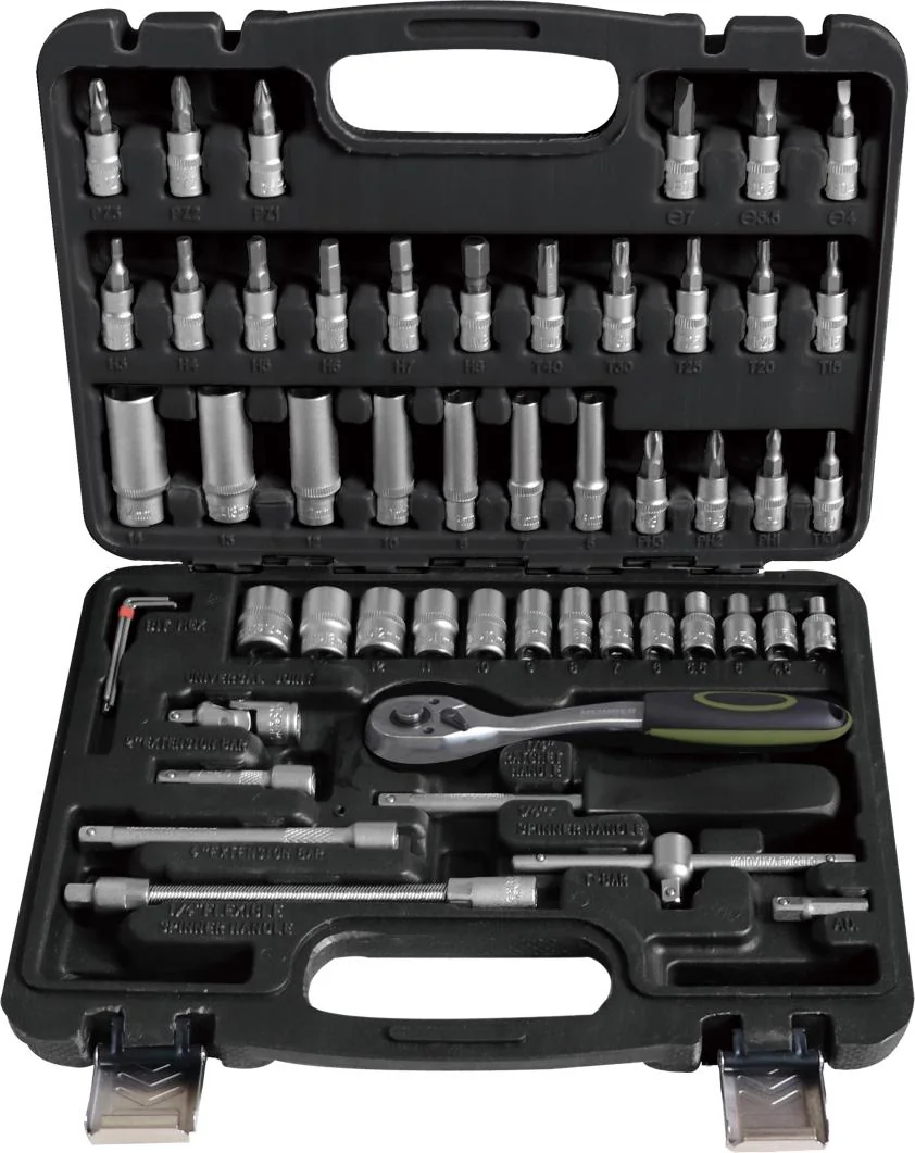 TRUSA 52 PIESE 1/4" CR-V Heinner