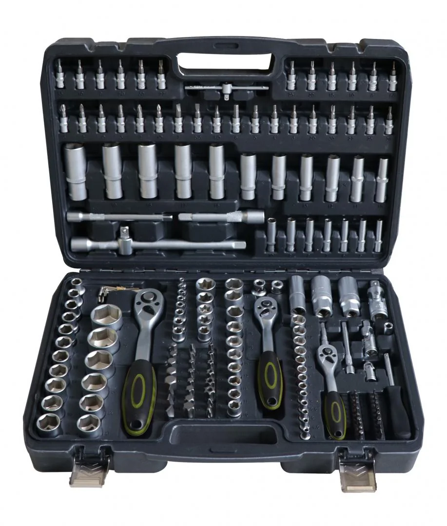 TRUSA 172 PIESE CR-V (1/4",3/8"&1/2") Heinner
