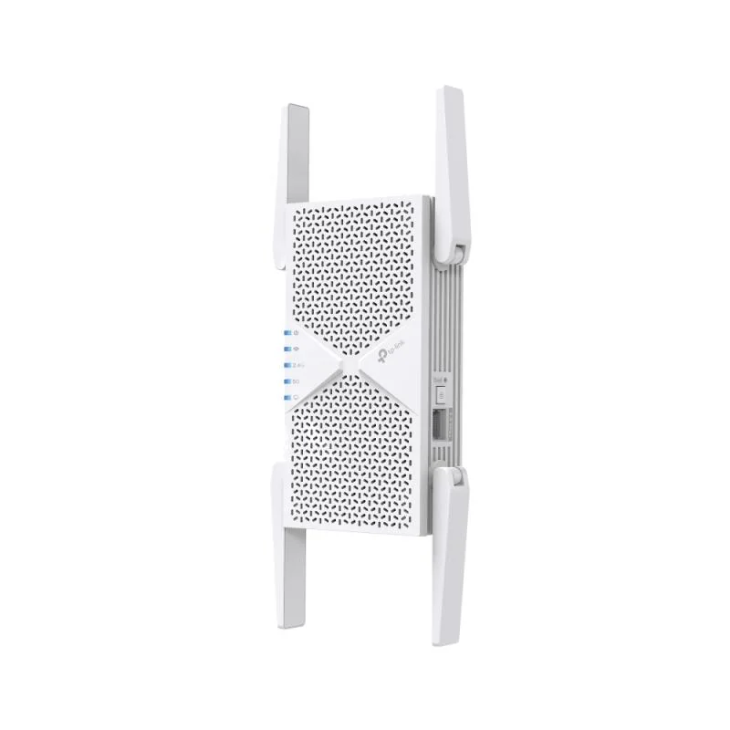 TP-Link BE6500 Dual-Band Wi-Fi 7 Range Extender, 1× 2.5 Gbps Ethernet Port, 100-240V~50/60Hz 0.3A, 4 External Antennas, putere maxima 15W
