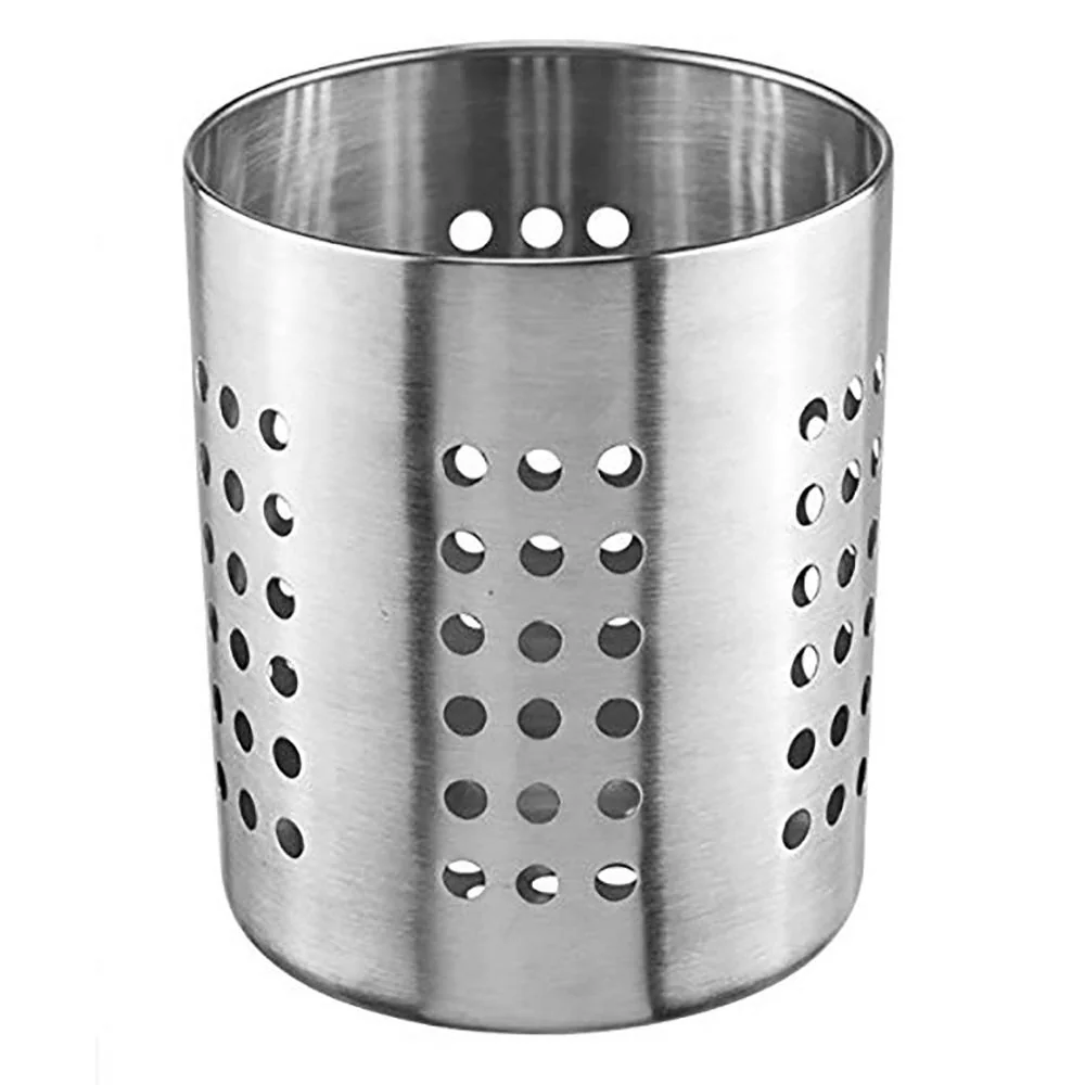 SUPORT USTENSILE INOX D12xH14 CM, VANORA HOME