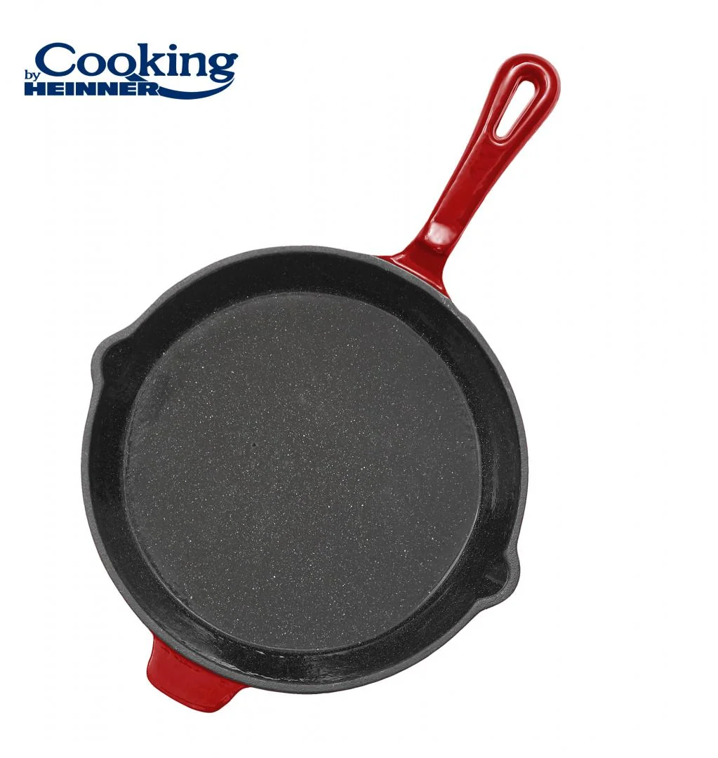 TIGAIE FONTA EMAILATA 26x5CM, RED LINE, COOKING BY HEINNER Heinner