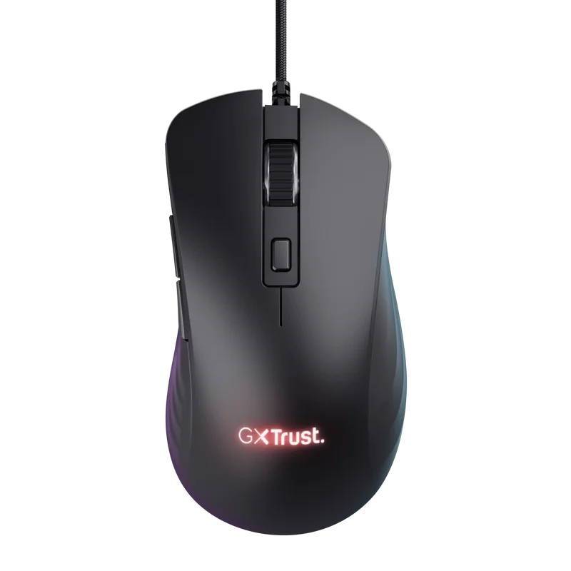Mouse Trust GXT924 YBAR+ 25600 DPI, negru