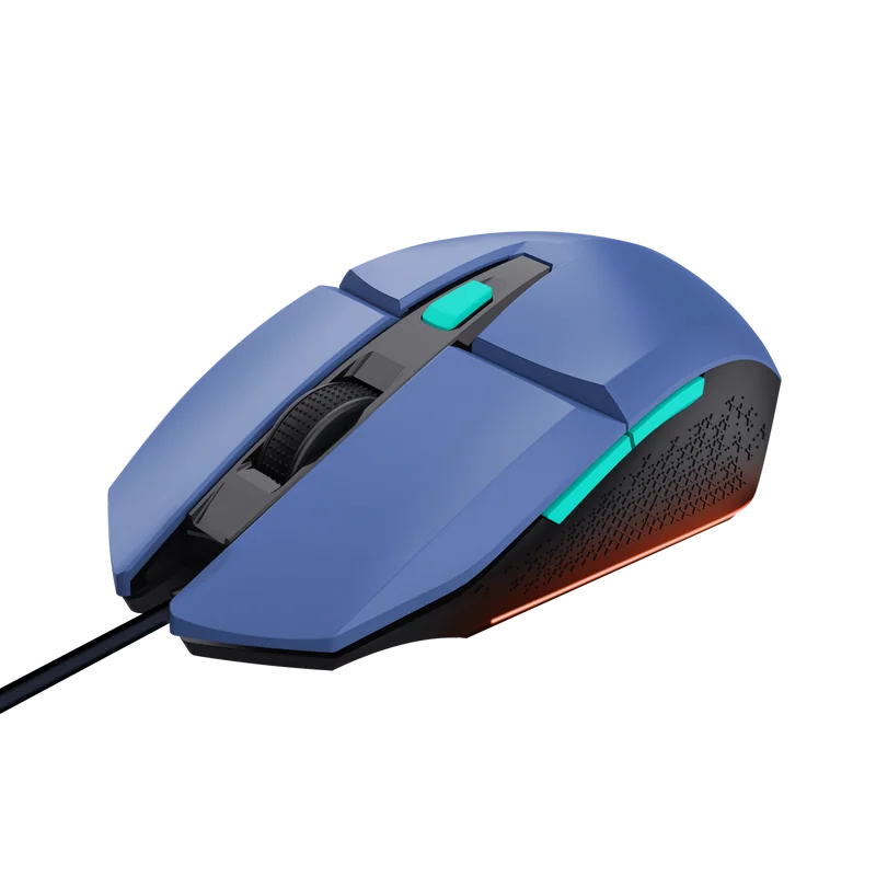 Mouse Trust GXT110W Felox cu fir 400 DPI, albastru
