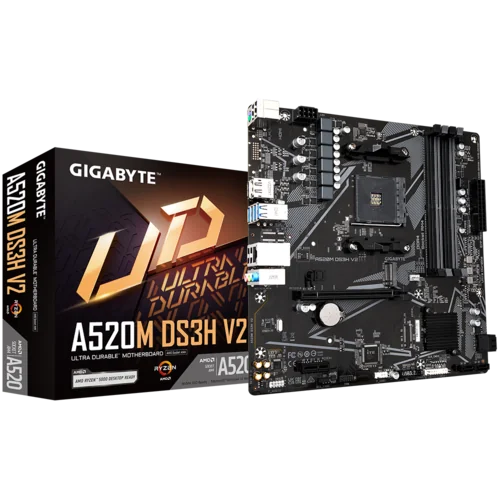 Placa de bază Gigabyte A520M DS3H V2 AM4