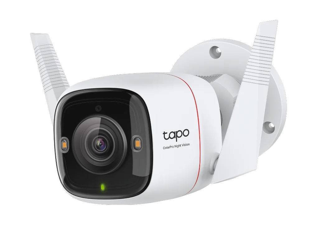 Camera Supraveghere WIFI, wireless TAPO C325WB, Senzor: 1/1.79" Progressive Scan CMOS, Rezolutie: 2K QHD 4MP, Lentila: F/NO: 1.0±5%; Distanță focală: 4.58mm±5%, Unghi vizualizare: 127°, Night Vision ColorPro, Weatherproof: IP66, Standarde si protocoale: