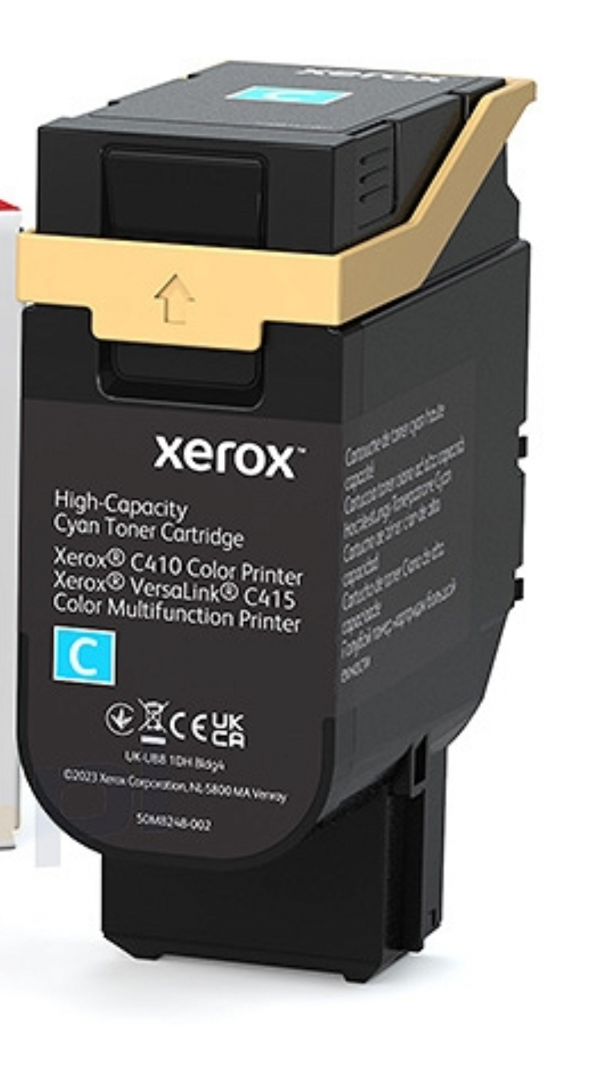 Toner Xerox 006R04765 cyan 7000 pagini pentru VersaLink C410 / VersaLink C415 | Altamag.ro