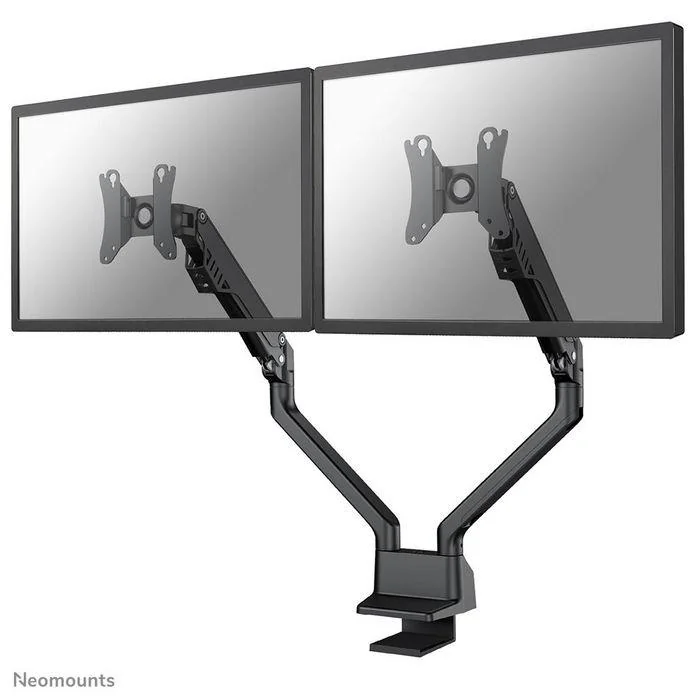 Brat dublu pt monitor Neomounts by Newstar, fullmotion 10"-32", greutate maxima suportata 8 kg per monitor, VESA min: 75x75 mm, VESA max: 100x100 mm, negru