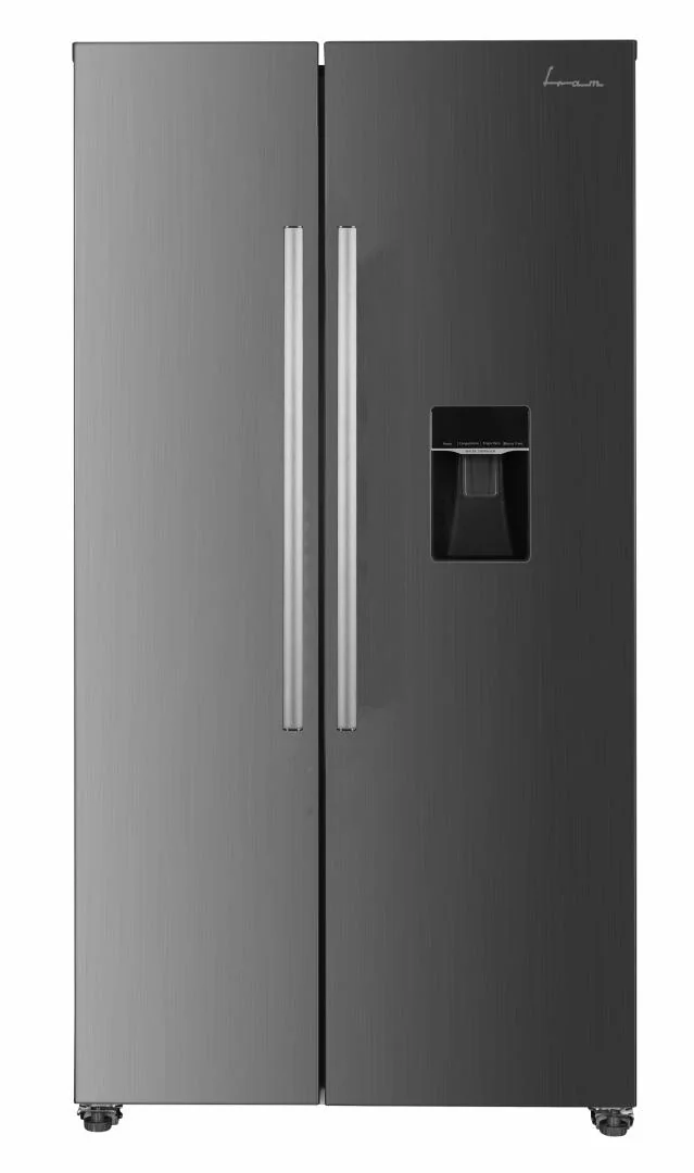 Side by Side FRAM FSBS-HM440NFXWDE++, No Frost, 439 L, Clasa E, Dozator apa, Aspect Inox Fram