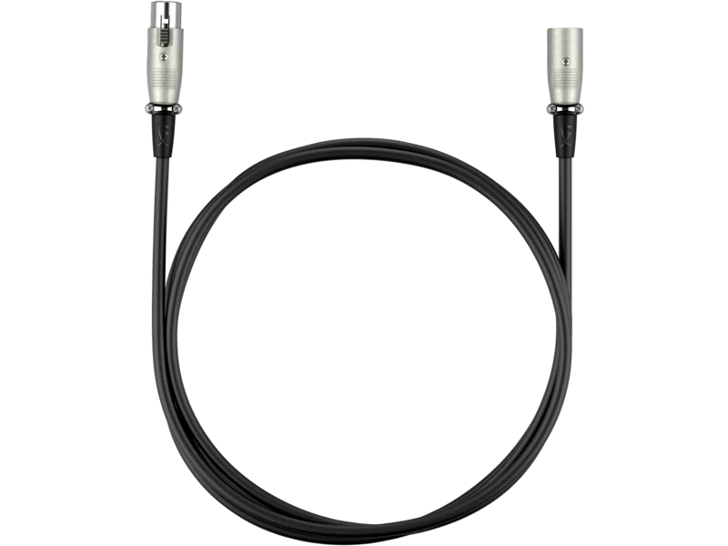 Cablu HyperX XLR, lungime 3m, T-M, diametru: 24 AWG, negru