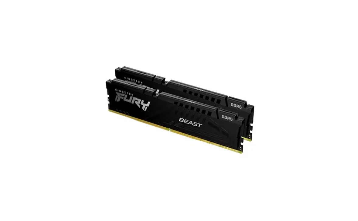 Memorie RAM Kingston DDR5 16GB 5200Mhz CL40 1.25V Dual Channel Kit Fury Beast Black XMP Kingston