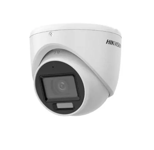 "Camera de supraveghere Hikvision Turret DS-2CE76K0T-LMFS(2.8MM) 5MP; Smart Hybrid Light Audio; Senzor: 3K CMOS; Rezolutie 5MP; Iluminare: 0.01 Lux @ (F1.6, AGC ON), 0 Lux with IR, Day & Night ICR; Lentila: 2.8 mm,horizontal FOV: 104.9°, vertical
