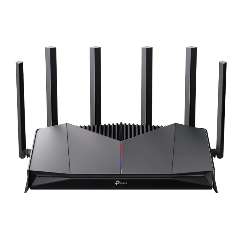 BE6500 Dual-Band Wi-Fi 7 Gaming Router SPEED: 688 Mbps at 2.4 GHz + 5765 Mbps at 5 GHz SPEC: 6× external Antennas, 2.0 GHz Quad-Core CPU, 1*2.5 Gbps WAN port + 1*2.5 Gbps LAN port + 3*1 Gbps LAN ports, 1*USB 3.0 Port, MLO, 4096-QAM, OFDMA, HE160 on 5GHz