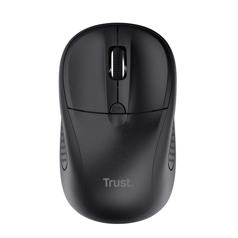 Mouse Trust cu Bluetooth, ambidextru, 3 butoane (neprogramabile), DPI ajustabil (max. 1600), functioneaza cu 2 baterii AAA (i