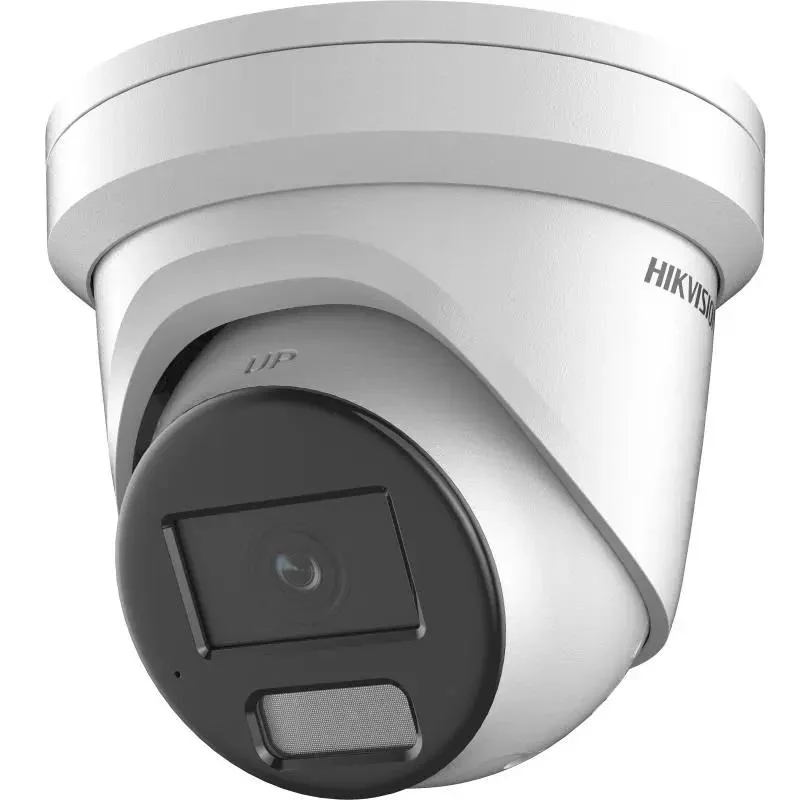Camera supraveghere Hikvision IP DS-2CD2327G2-LU 2.8mm C 2 MP ColorVu Fixed Turret, Image Sensor:1/2.8" Progressive Scan CMOS, 2.8 mm, horizontal FOV 107°, vertical FOV 57°, diagonal FOV 129°,IR 30M , 1 RJ45 10 M/100 M self-adaptive Ethernet port,