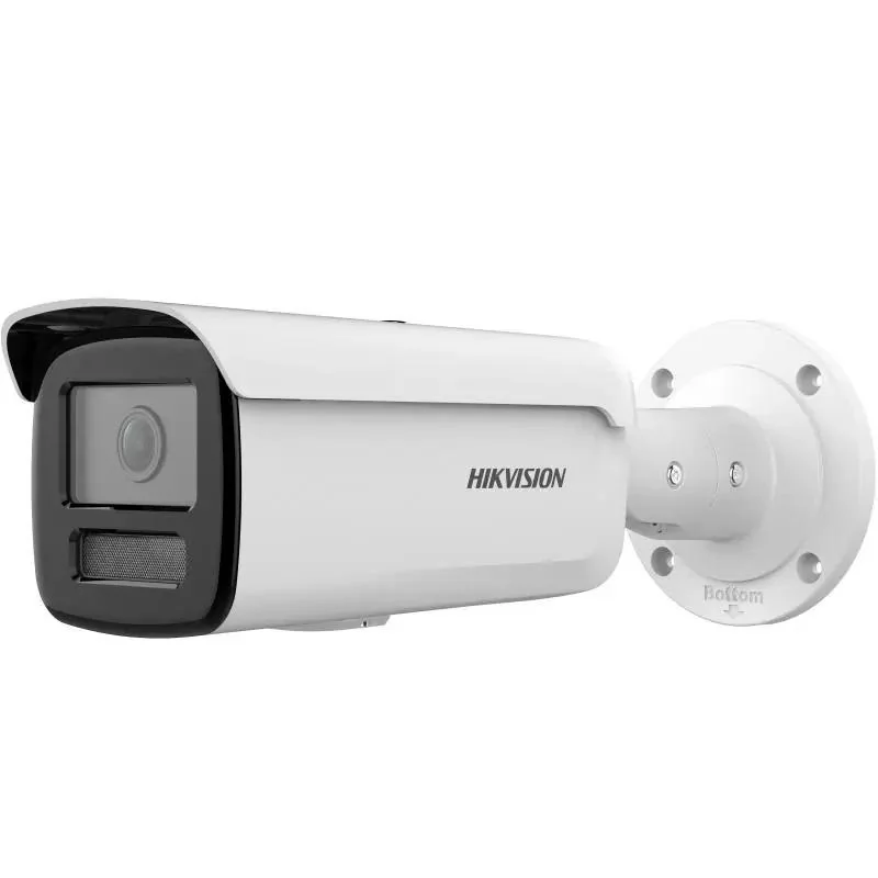 Camera supraveghere Hikvision IP Bullet DS-2CD2T23G2-4I 2.8mm D; 2MP; 1/2.8" Progressive Scan CMOS; rezolutie 1920 Ć1080@30fps; Color: 0.01 Lux @ (F1.2, AGC ON); lentila: 2.8mm; distanta IR: 80 metri; H.265+, H.265, H.264+, H.264; Three streams; 120dB