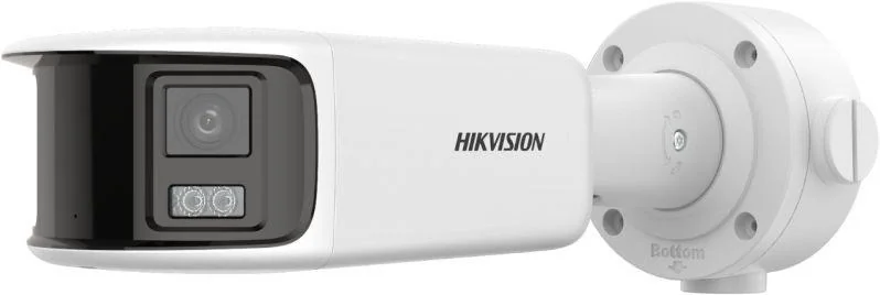 Camera supraveghere Hikvision IP Bullet DS-2CD2T67G2P-LSU/SL 6 MP, Image Sensor 2 × 1/2.5" Progressive Scan CMOS, Max. Resolution 3632 × 1632, Fixed focal lens, dual lens 2.8 mm, IR Up to 40 m, (WDR) 130 dB, SNR ≥ 52 dB, Image Enhancement BLC, HLC, 3D