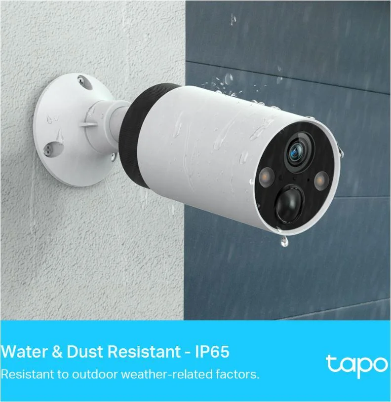 TP-Link camera Supraveghere WIFI, wireless TAPO C420S1, Senzor: 1/3", Rezolutie:  2K QHD (2560 × 1440 px), obiectiv: F/NO: 1.61±10%; Focal Length: 3.18mm±5%, Unghi de Vizualizare: 113°, Night Vision: IR 15m, 2- way audio, microfon si difuzor integrate,
