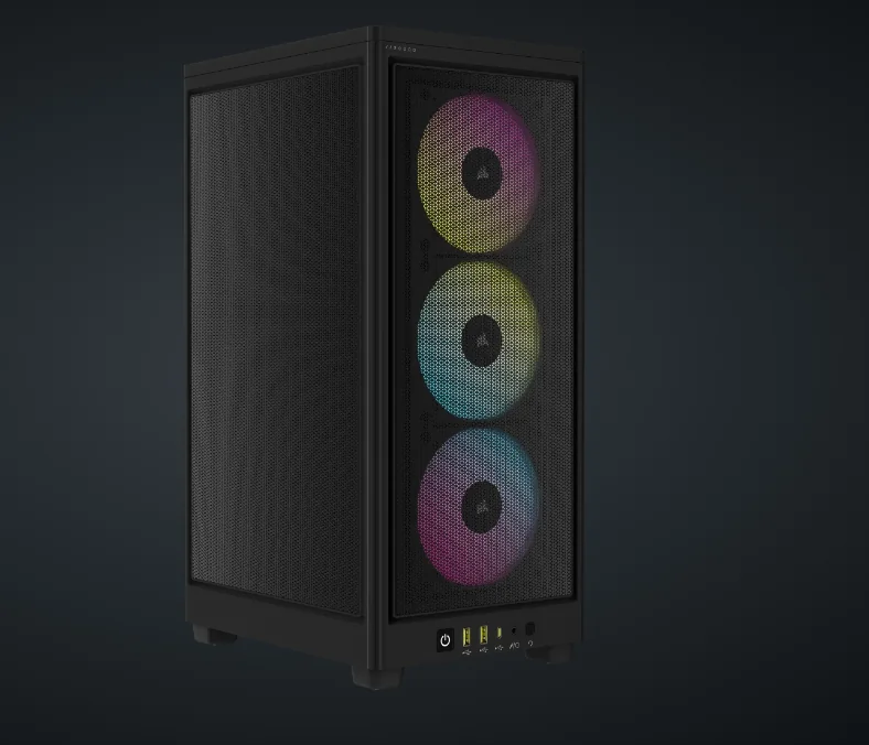 Carcasa Corsair 2000D Airflow RGB Mini-ITX NEGRU