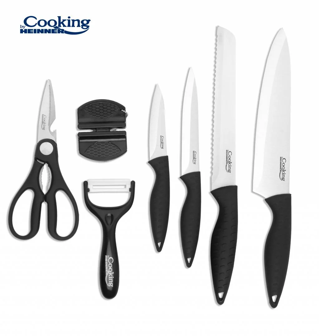 SET CUTITE DE BUCATARIE 8 PIESE, CARERA, COOKING BY HEINNER