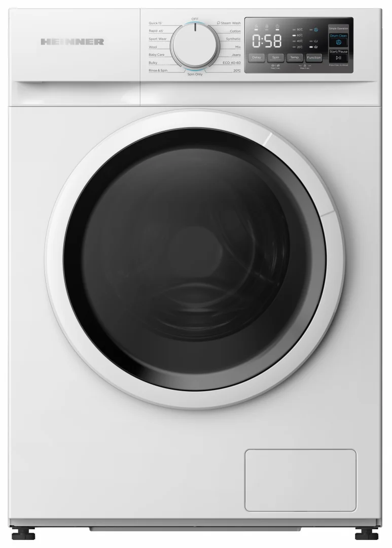 Masina de spalat rufe HEINNER HWM-M914IVNA+++, 9 kg, 1400 rpm, Clasa: A, Alb