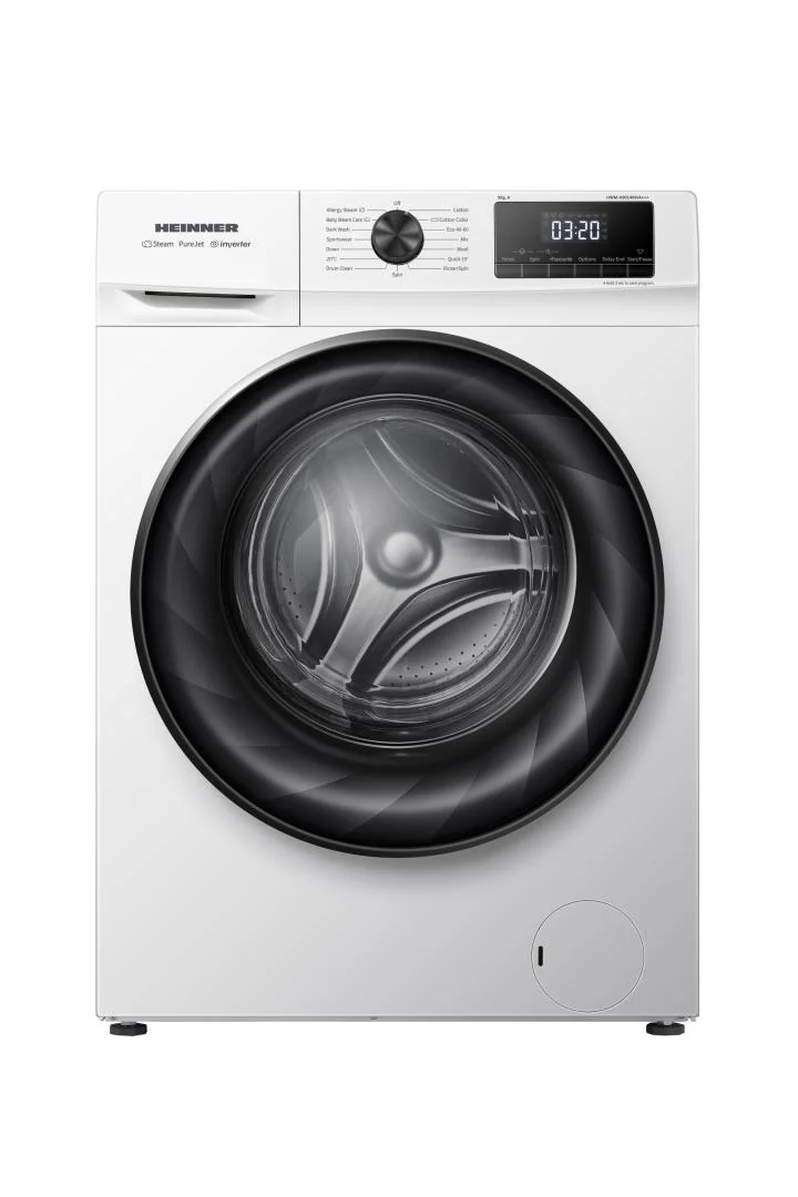Masina de spalat rufe HEINNER HWM-H9014INVA+++, 9 kg, 1400 rpm, Clasa: A, Alb