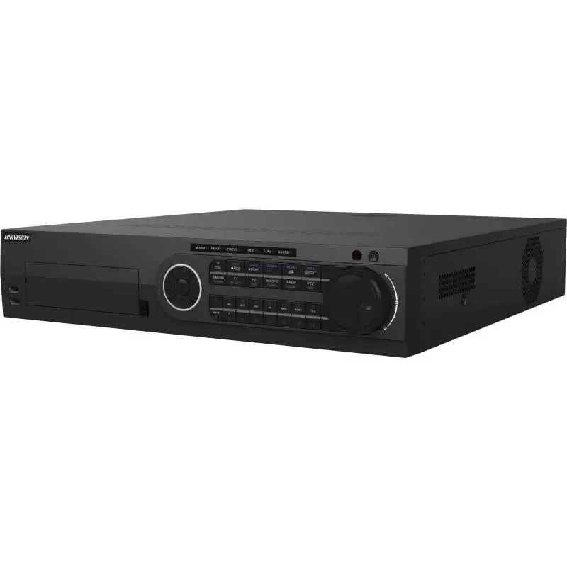 DVR Hikvision TurboHD 16 canale iDS-8116HQHI-M8/S 8 SATA interfaces and 1 eSATA interface smart search for efficient playback, 2 self-adaptive 10/100/1000 Mbps Ethernet interfaces,resolution: 4 MP 4 MP Lite@15 fps; 1080p Lite/720p/WD1/4CIF/VGA/CIF@25