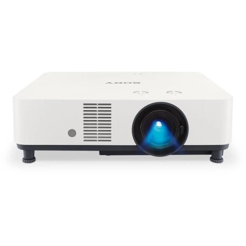 Videoproiector Sony VPL-PHZ51, 3LCD laser WUXGA 1920* 1200, 16:10, zoom 1.6x, 4K 60P input support, dimensiune maxima imagine 300", 5.800 lumeni, contrast ∞:1, +/-30 degrees correction, Mini D-sub 15 pin, D-sub 9-pin, audio in/ out, 2* HDMI, RJ45,