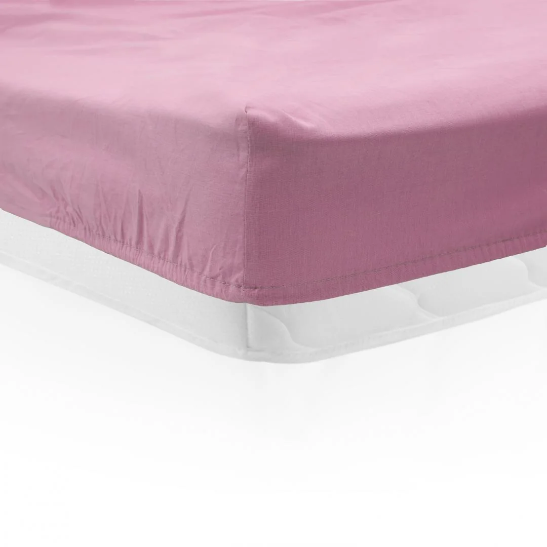 CEARCEAF PAT CU ELASTIC 160X200 CM ROZ Heinner