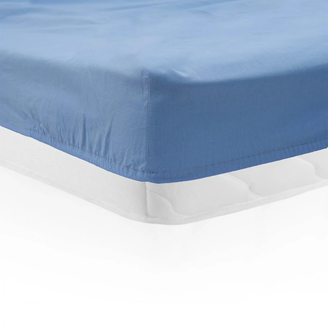 CEARCEAF PAT CU ELASTIC 160X200 CM BLUE Heinner