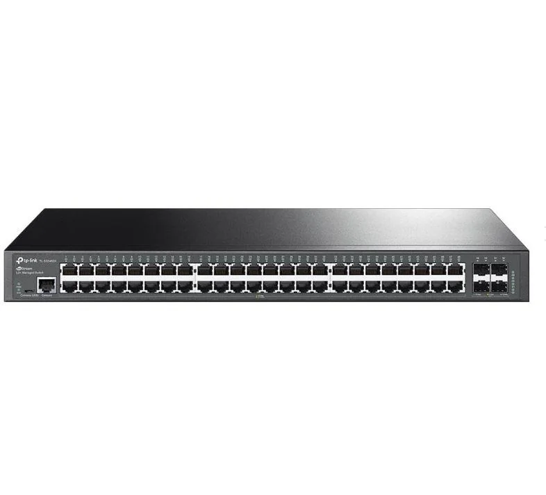 "JetStream™ 48-Port Gigabit L2+ Managed Switch with 4 10GE SFP+ TP-Link