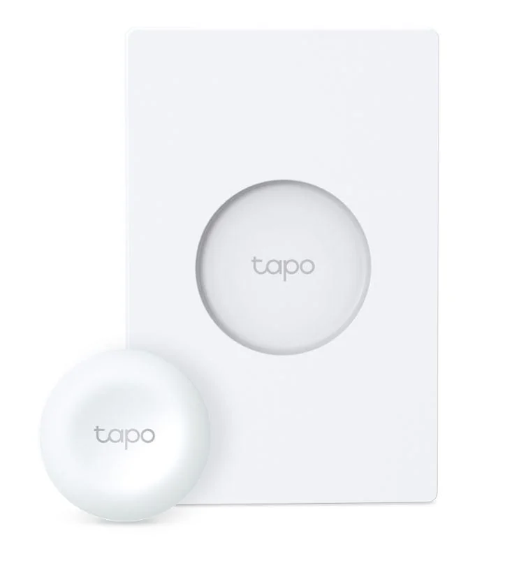 TP-LINK TAPO S200D intrerupator inteligent cu baza(NECESITA HUB TAPO), Standarde și Protocoale: 868Mhz / 922MHz, Cerințe de sistem: iOS 10+, Android 5.0+, 86 × 86 × 23.7 mm, alimentare: Baterie CR2032.