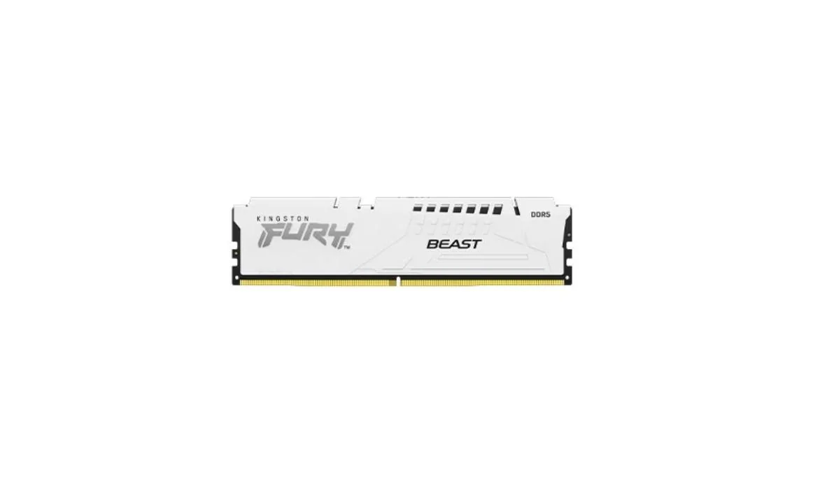 Memorie RAM Kingston DDR5 64GB 5600Mhz CL36 1.25V Dual Channel Kit Fury Beast White EXPO Kingston