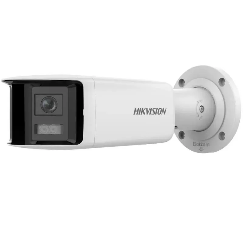 Camera supraveghere Hikvision IP Bullet DS-2CD2T46G2P-ISU/SL(2.8mm)(C) 4 MP Panoramic AcuSense Fixed focal lens, dual lens, 2.8 mm, Image Sensor 2 Ć 1/2.5" Progressive Scan CMOS, Max. Resolution 3040 Ć 1368/ 4Mp, (WDR) 120 dB,SNR ā„ 52 dB,Image