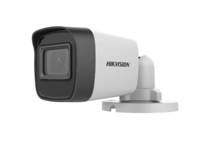 Camera supraveghere Hikvision DS-2CE16D0T-ITPF(3.6mm) 2 MP Fixed Mini Bullet,  IR: up to 25 m IR distance, 1x TVI/AHD/CVI/CVBS analog output, tensiune de alimentare: 12Vcc, max 2.2W, dimensiuni: 57.9 mm × 60.9 mm × 138.8 mm, greutate: 141 g,temperatura
