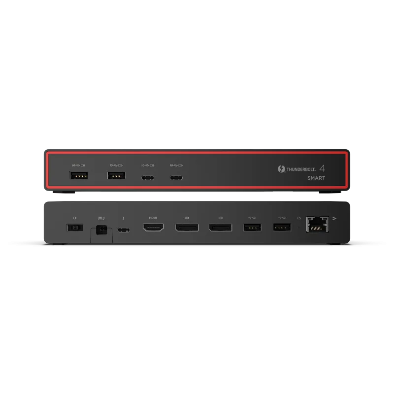 Lenovo ThinkPad Thunderbolt 4 Smart Dock Gen2 7500 Prin cablu Negru