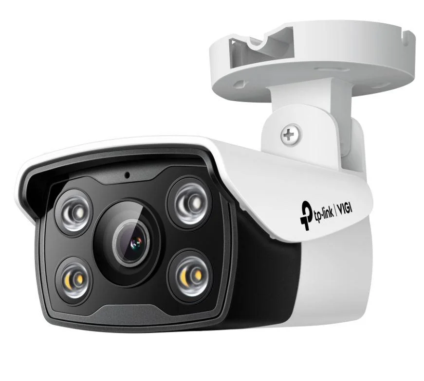 "TP-LINK VIGI 4MP Outdoor Bullet Network Camera,VIGI C340(4mm), 1/3""Progressive Scan CMOS, obiectiv: 4mm, F1.6,  unghi vizualizarehorizontal FOV: 79°, vertical FOV: 43°, diagonal FOV: 93°,distanta IR: 30mm, interfata : 1 x RJ45 10/100M, ip66"