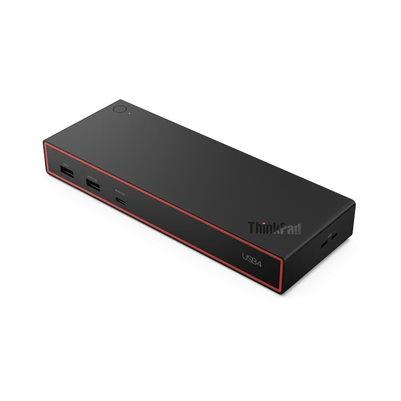 Lenovo ThinkPad USB4 Dock 5000 Prin cablu Thunderbolt 4 Negru