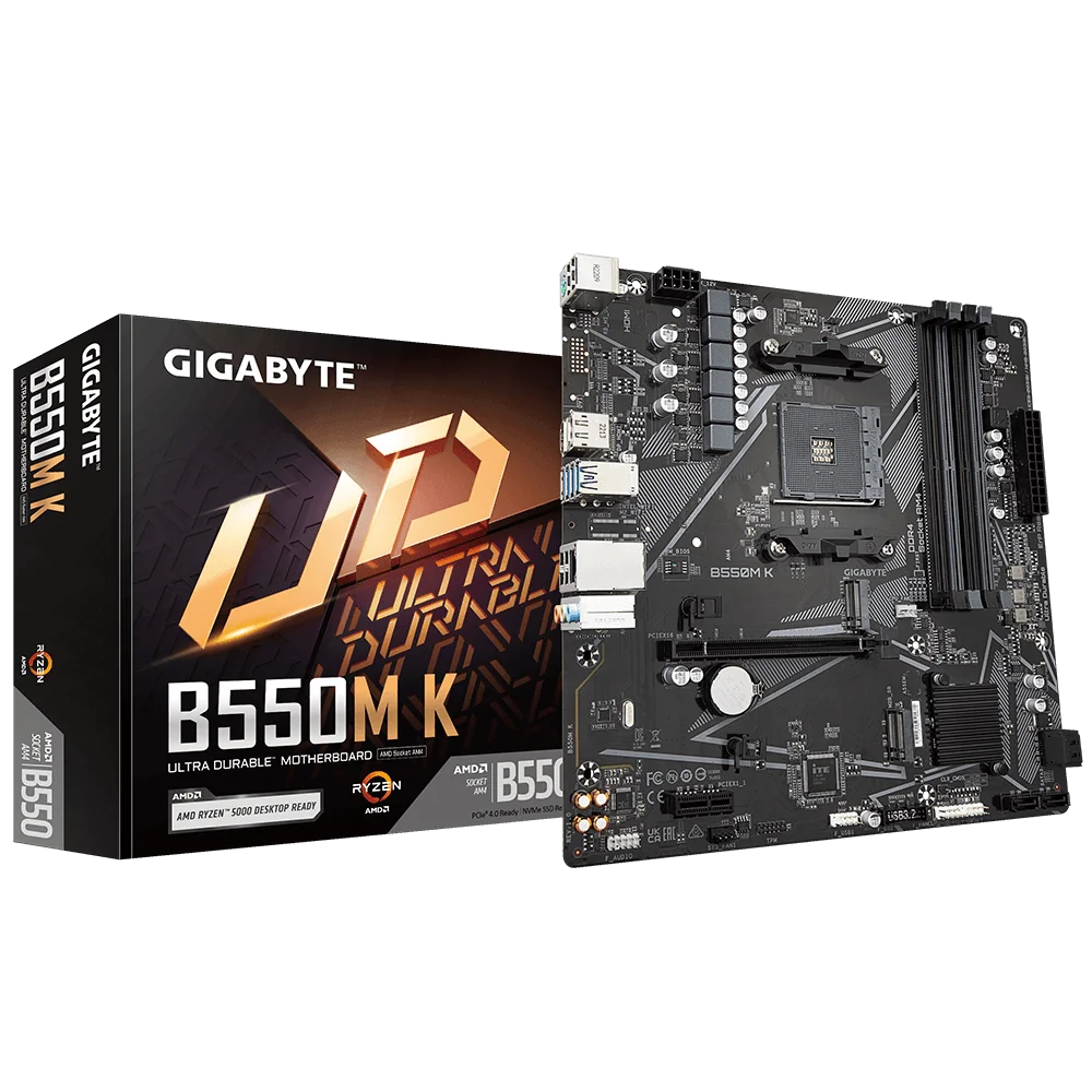 Placa de bază Gigabyte B550M K AM4 Gigabyte