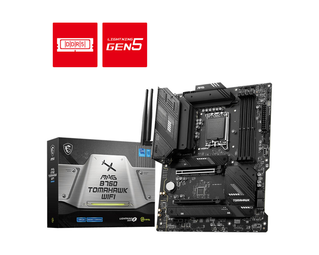 Placa de bază MSI MAG B760 TOMAHAWK WIFI DDR5 LGA1700 | Altamag.ro