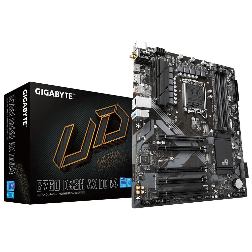 Placa de bază Gigabyte B760 DS3H AX DDR4 LGA1700