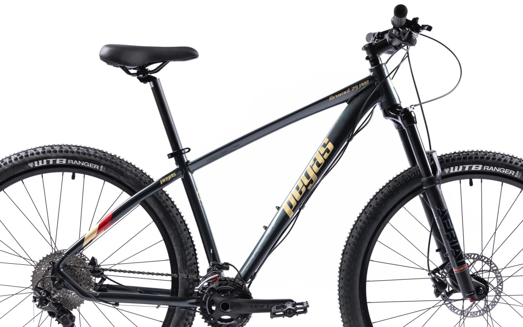 Bicicleta MTB Pegas DRUMET PRO M 29'' GRI CARBON Pegas