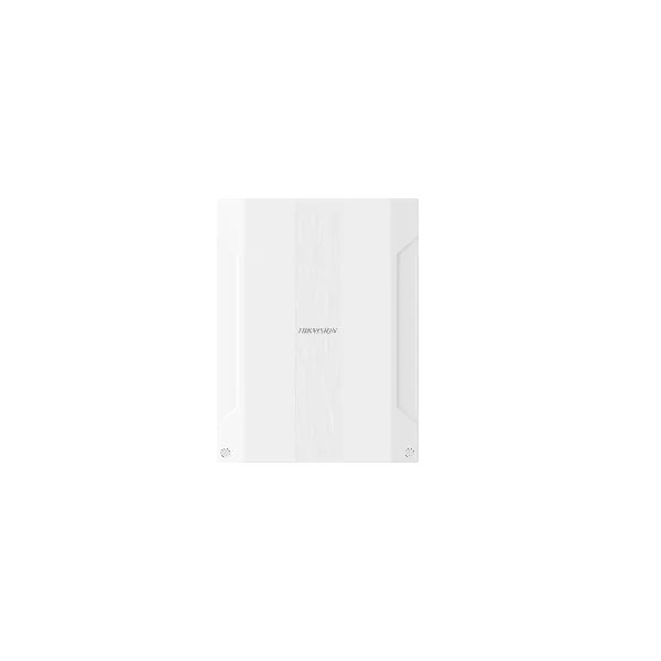 Modul expandor, compatibil cu centralele Hikvision Ax Pro, comunicare bidirectionala in banda de frecvente 868MHz, leduri pentru monitorizare stare in timp real, 16 intrari de alarma, 2 iesiri, posibilitate alimentare detectori la 12VDC, spatiu pentru