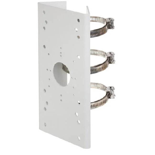 Suport de montaj pe stalp Hikvision DS-1275ZJ-Y, dimensiuni: 67 mm to 127 m, greutate: 1480 g . Hikvision
