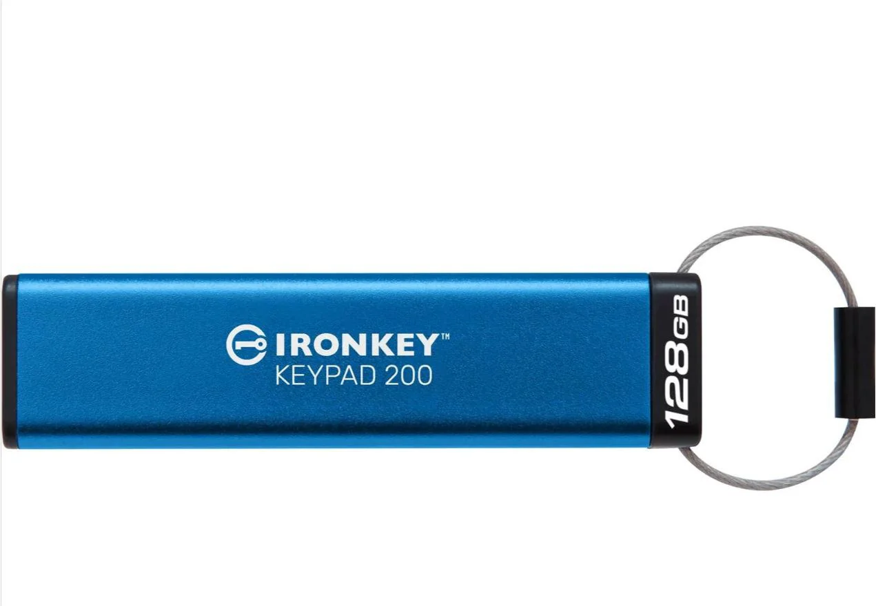 Memorie USB Flash Drive Kingston 128GB IronKey Pad Kingston