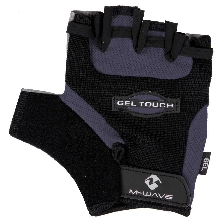 719937G Manusi Ciclism M-WAVE XL (Grey/Negru) Pegas
