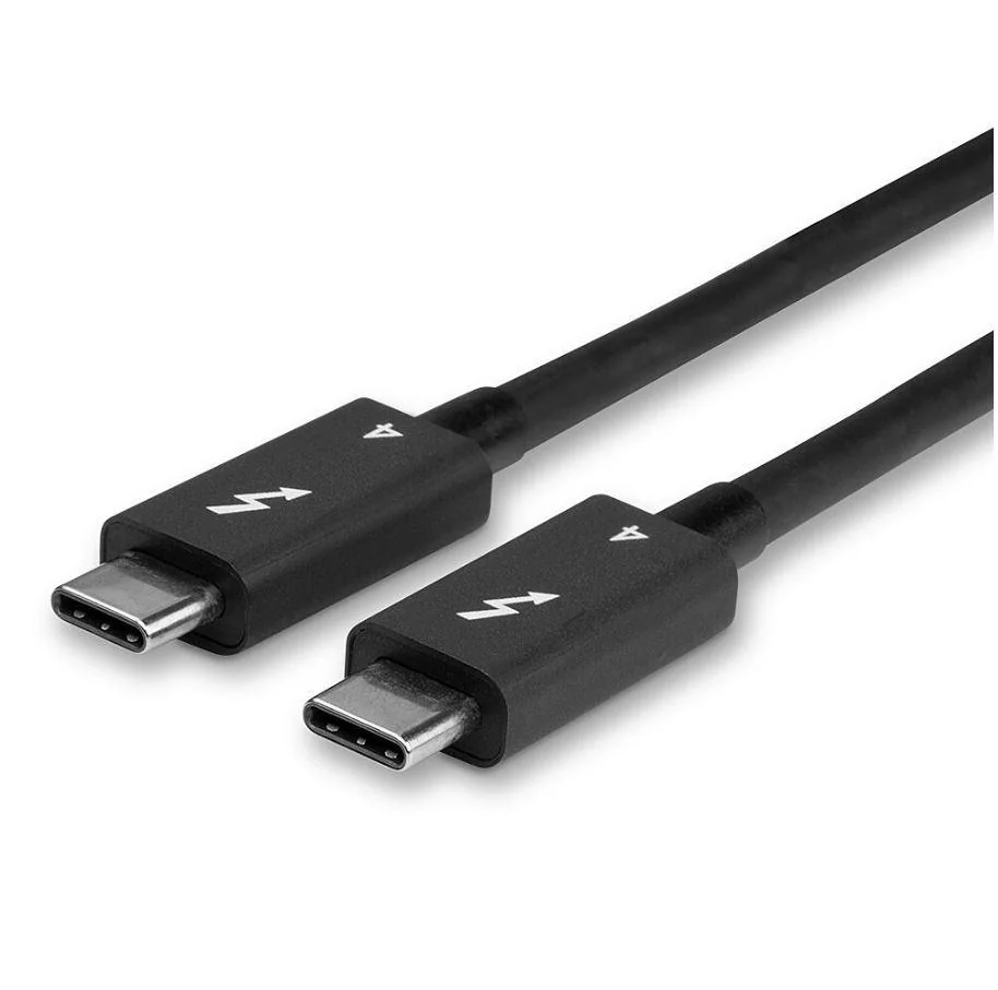 Cablu Lindy Thunderbolt 4, Length 1m, 40Gbps, passive, negru  Connectors  Connector A: Thunderbolt 4 USB Type C Male with E-Mark Connector B: Thunderbolt 4 USB Type C Male Housing Material: Stainless Steel Connector Plating: Nickel Pin Construction: